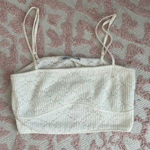 Zara cropped tank